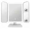 3 Folds Lighted Makeup Mirror