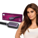 Hair Straightening Brush BHH880/03 Black/Purple